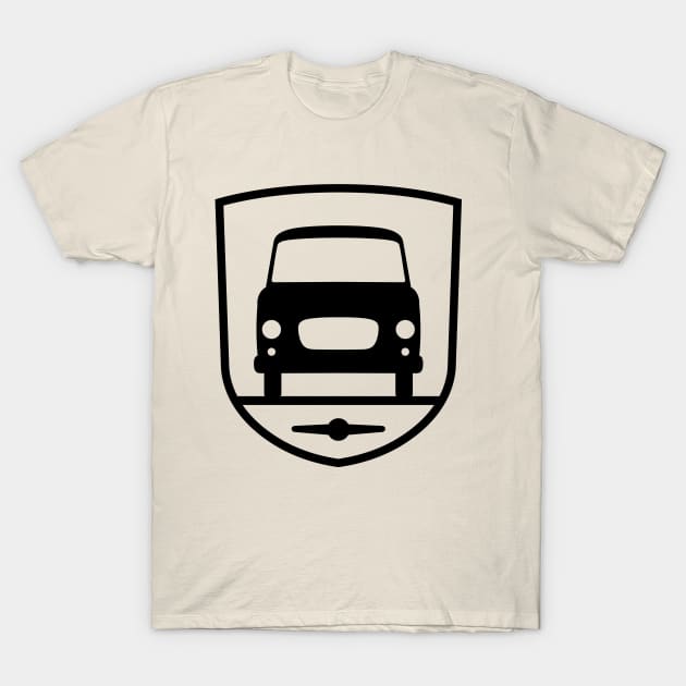 Barkas B1000 Crest (black) T-Shirt by GetThatCar